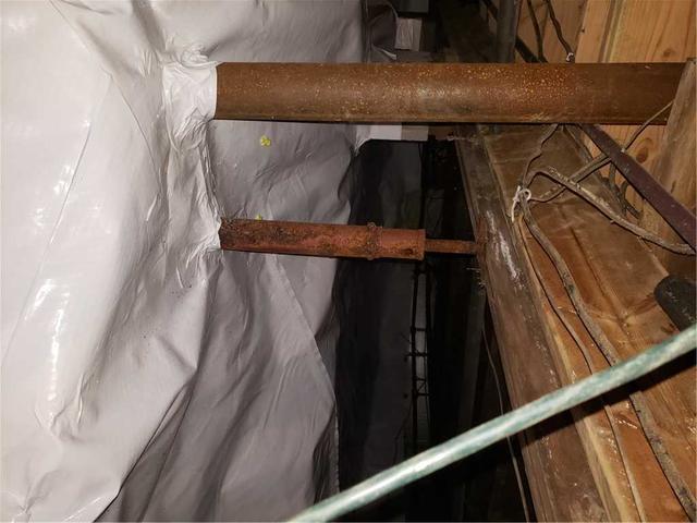 CleanSpace on CrawlSpace Floor