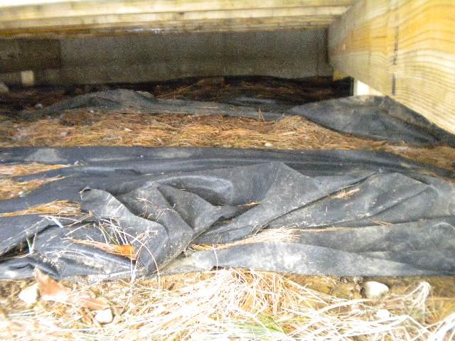 Unfinished Crawlspace in Oneco, CT
