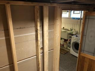 Before wall
