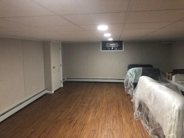 Finished flooring