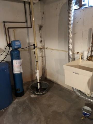 Existing Sump Pump