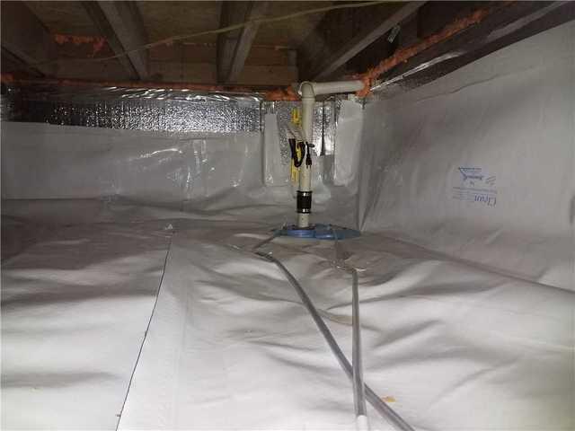 To prevent the same issue from recurring, the crawl space needed to be encapsulated to keep moisture away and reduce humidity.