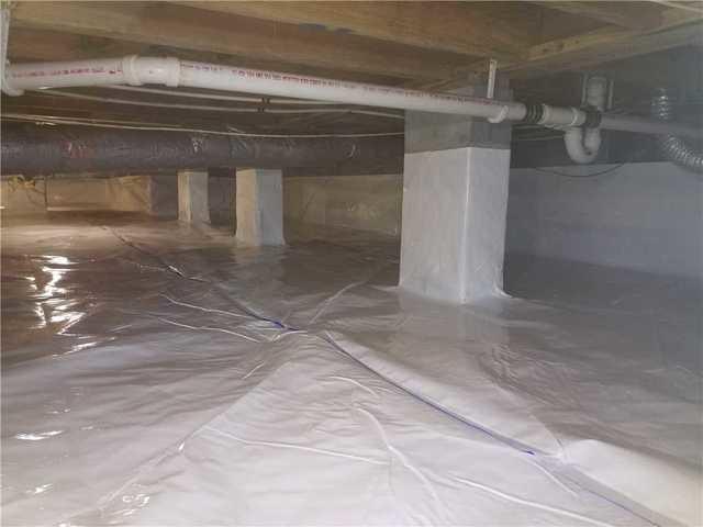 CleanSpace liner was used to encapsulate the crawl space