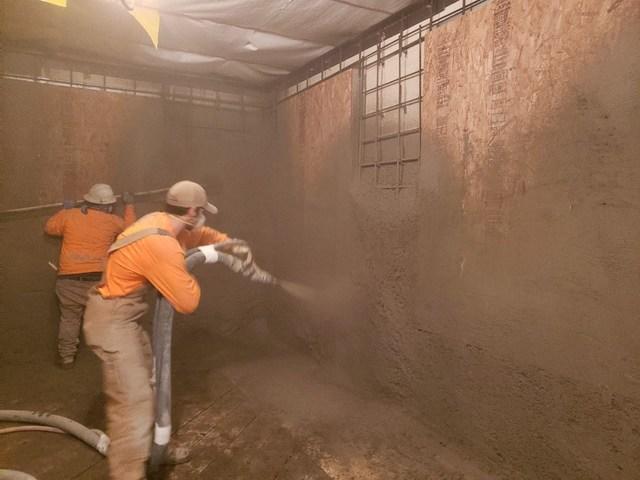 Shotcrete Application