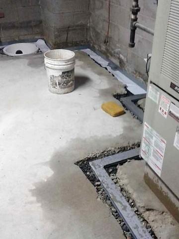 Installing the WaterGuard & TrenchDrain