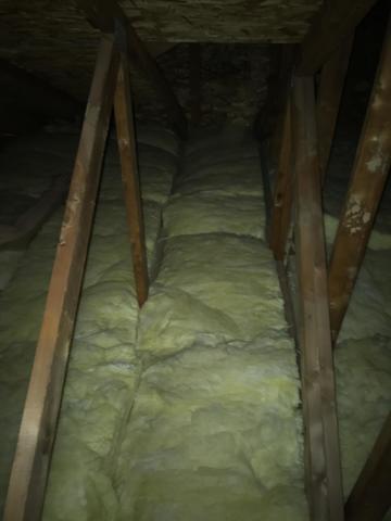 Underinsulated Attic