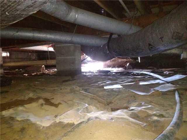 A Wet Crawl Space is Something to be Worried About