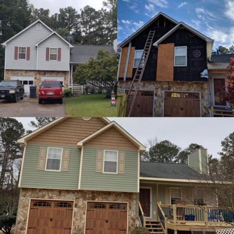 Pgrs Professional Grade Roofing Siding Siding Photo Album Exterior Remodel In Douglasville Ga