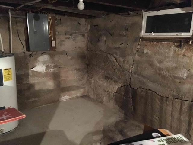 Severely Cracked Foundation Walls