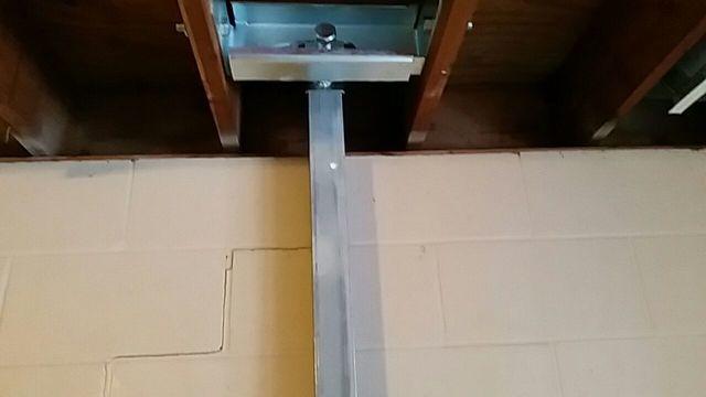 Close Up of Bridge Bracket