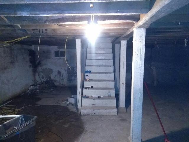 Woods Basement Systems Inc Crawl Space Repair Photo Album Dirty Gloomy Bloomfield Mo Basement Transforms With Brightwall Waterguard Triplesafe