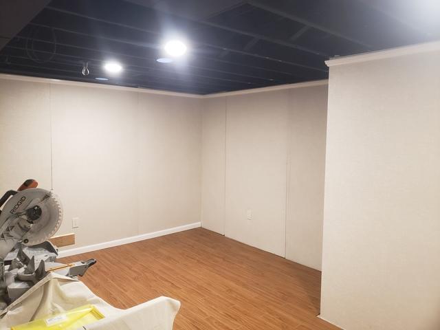 Finished Walls