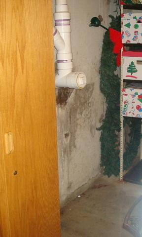 Wet Basement in Bethlehem, CT