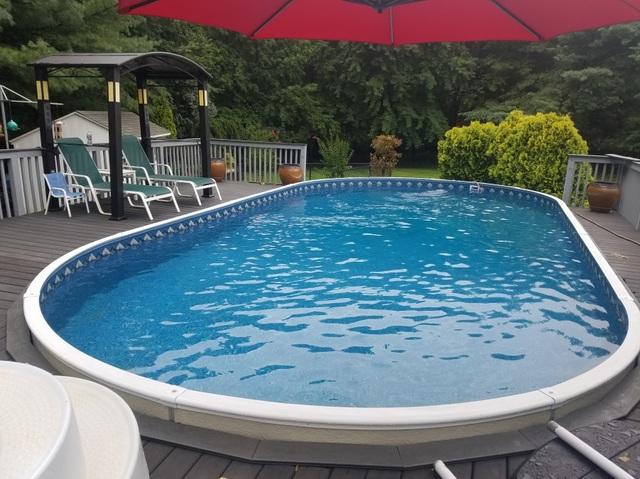 Above Ground Pool Re-Installation in Holmdel, NJ