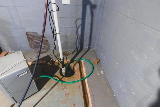 Existing Sump Pump System