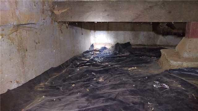 One of Two Vapor Barrier Crawl Space; Milwaukie, OR