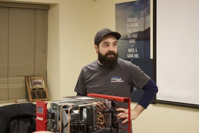 Tim Training on SaniDry Dehumidifier