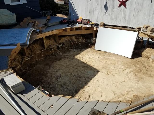 Old Pool Removed