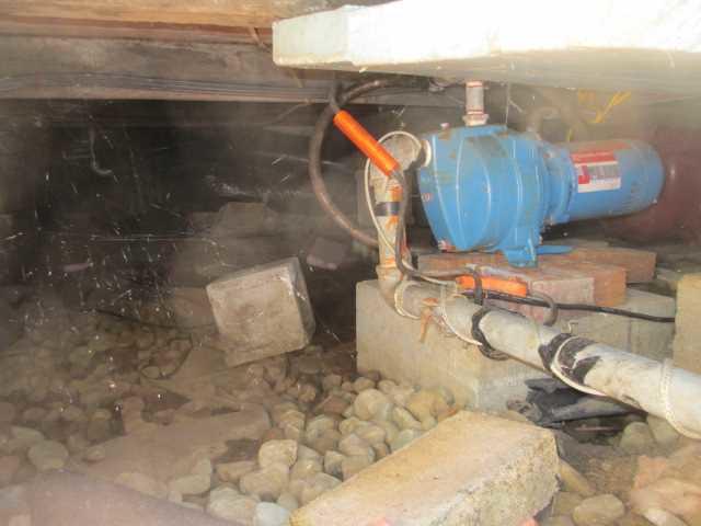 Dirt Crawl Space