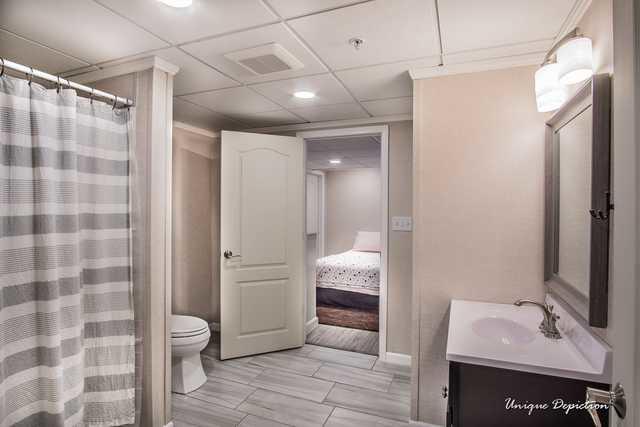 Luxurious Basement Bathroom