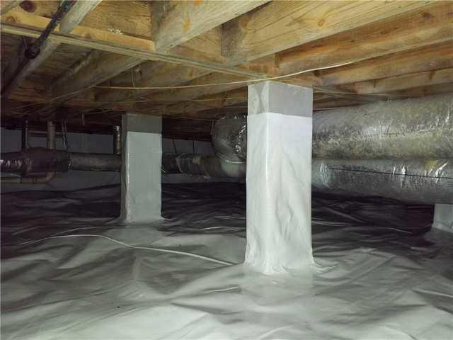After Lowcountry Basement Systems was done with the project.