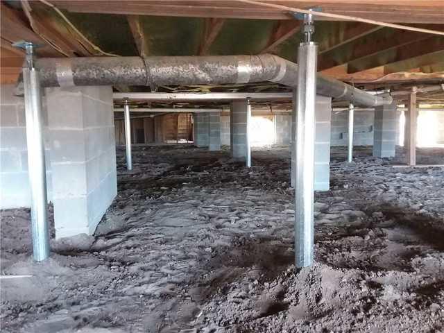 SmartJacks are  crawl space support columns.