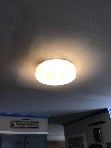 Drywall Around Light Fixture Repaired in Branford, CT