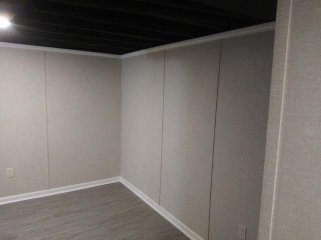 Wall Paneling and Ceiling Installation