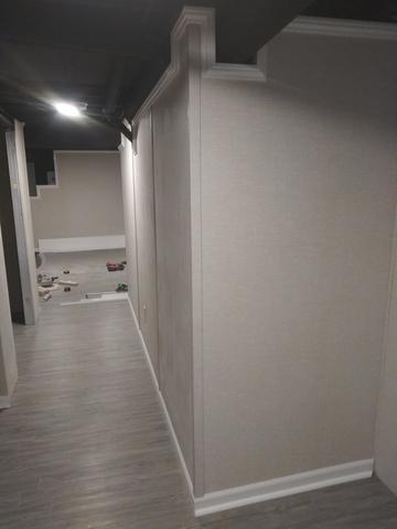 Wall Paneling and Ceiling Installation 2