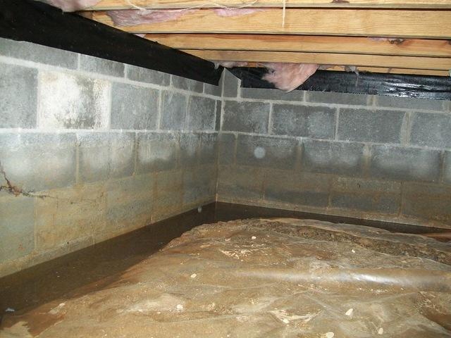 Flooding Crawl Space