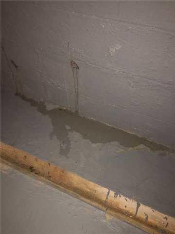 Water seepage caused homeowner to call