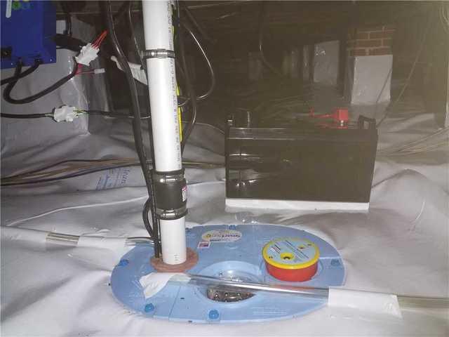 Ultra Sump Pump Installed for Added Protection