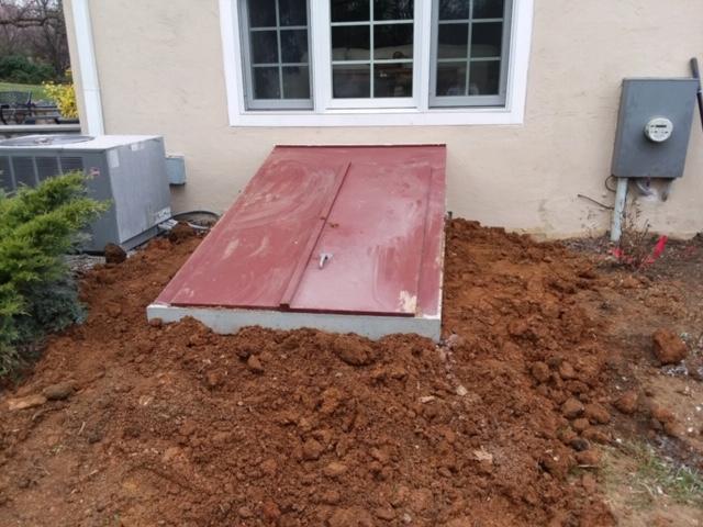 Steelway Cellar Doors Basement Egress Entrance Photo Album Basement Egress Installed In Chester Springs Pa