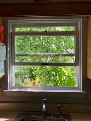 The thinner fiberglass profile allows for maximum glass space.