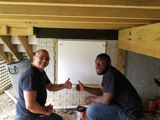 Crawl Space Door Installation