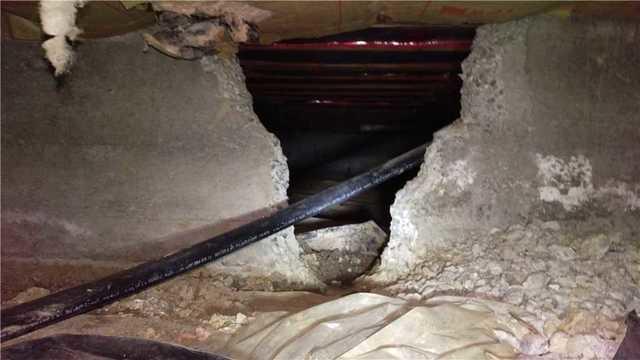 Entryway to Second Crawl Space; Portland, OR