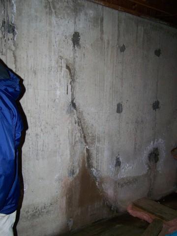 Foundation Crack in New Britain, CT