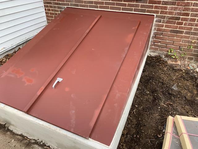 This replacement cellar door looks great from every angle and fits perfectly!