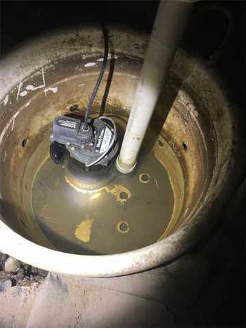 Sump Pump Clogged; Eugene, OR