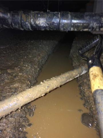 Water In Crawlspace; Eugene, OR