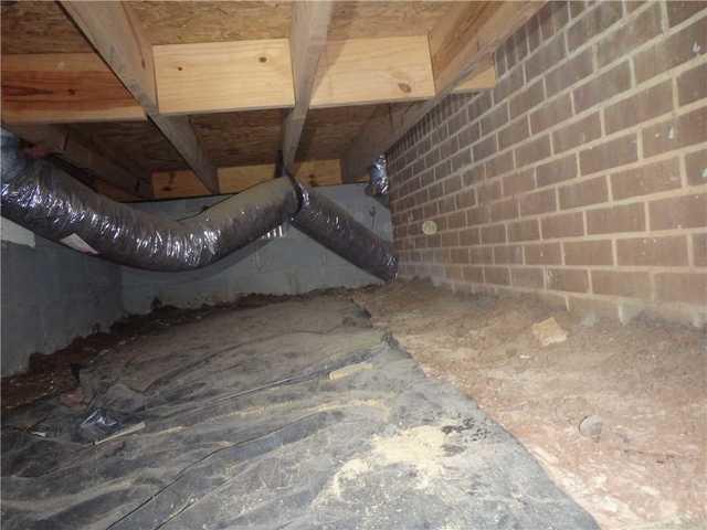 Before SmartJacks the Subfloor was Sinking