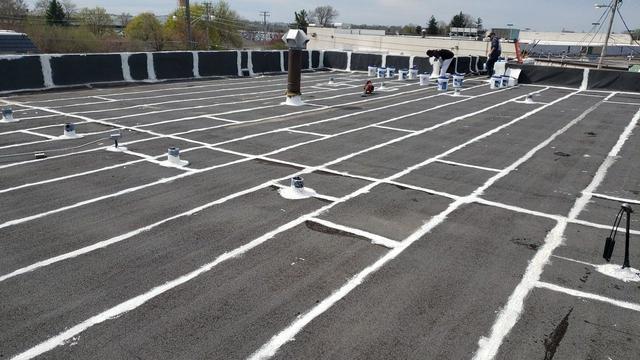 My Pros Roof Replacement Photo Album Elastomeric Coating In Rockford Il