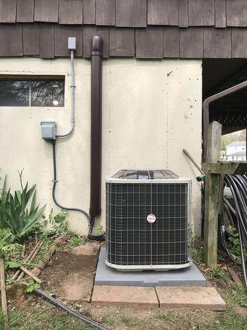 Another great AC installation done for our customer in West Haven, CT!