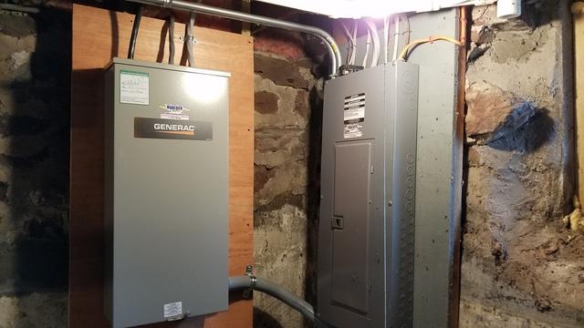 Transfer switch 16 circuit for Williamson, NY home