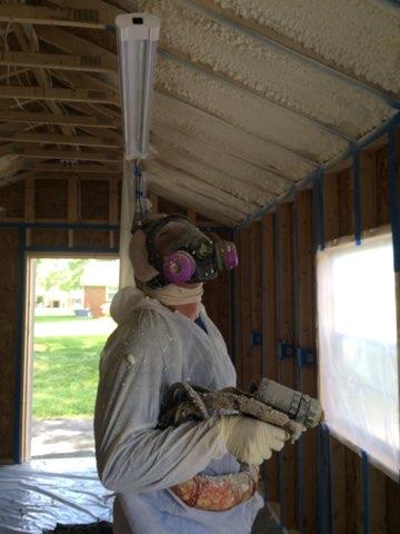 Installing Closed Cell Spray Foam