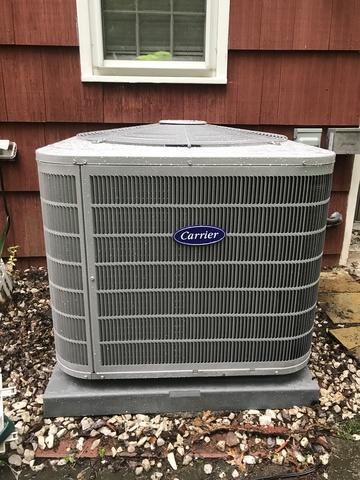 Central AC replacement for our customer in Stamford, CT!