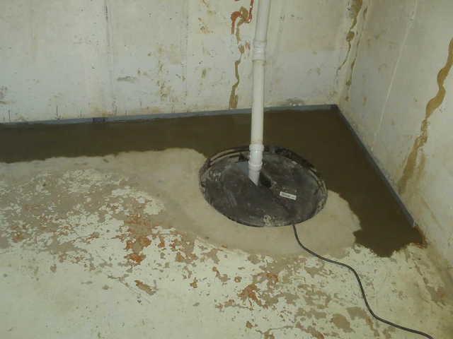 Creve Coeur, MO Old Sump Pump