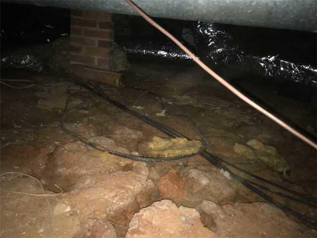 Wet Crawl Space Causes Problems