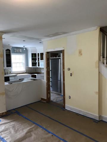 Interior Paint Progress In Westbrook, CT