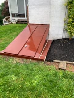 Steelway Cellar Doors Cellar Doors Photo Album Average Custom Galvanized Angle Door Installed In Garnet Valley Pa